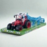 Tractor cu plug agricol pentru copii jucărie fermă (culoare aleatorie)