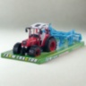 Tractor cu plug agricol pentru copii jucărie fermă (culoare aleatorie)