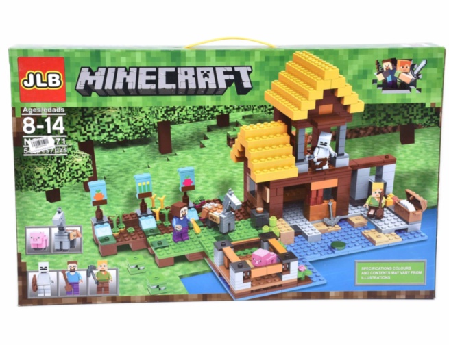 Set Minecraft, Căsuța de la Fermă, 546 piese