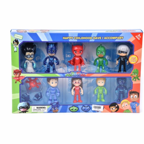 Eroii în Pijamale, set 9 Figurine 