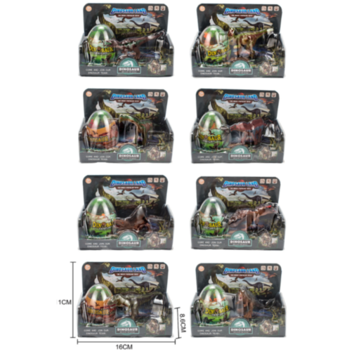 Set Dinozauri cu Ou „Dinosaur Land” (Model Aleatoriu)