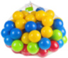 Set 40 Bile Colorate din Plastic, diametru 7cm