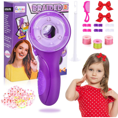 Aparat Electric de Împletit Păr Braided Fashion – Set Accesorii Coafură pentru Fetițe | image