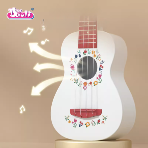 Chitară Muzicală pentru Copii cu Design Floral – Ideală pentru Începători