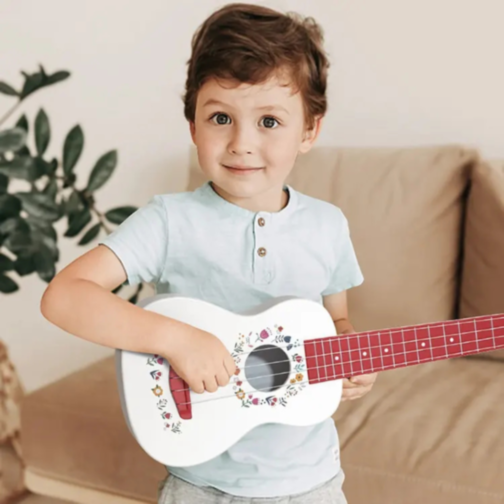 Chitară Muzicală pentru Copii cu Design Floral – Ideală pentru Începători