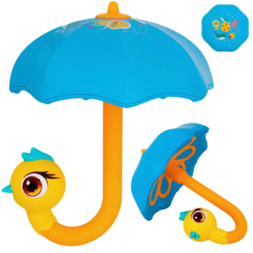 Umbrelă de Baie cu Păsărică – Efect de Duș cu Apă pentru Copii (culoare aleatorie)