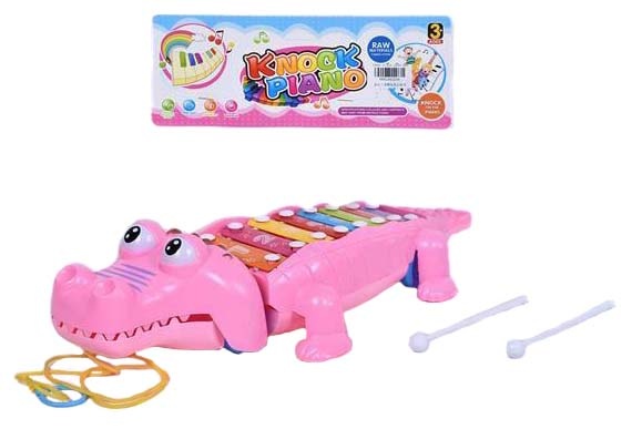 Aligator cu Xilofon, jucărie de tras