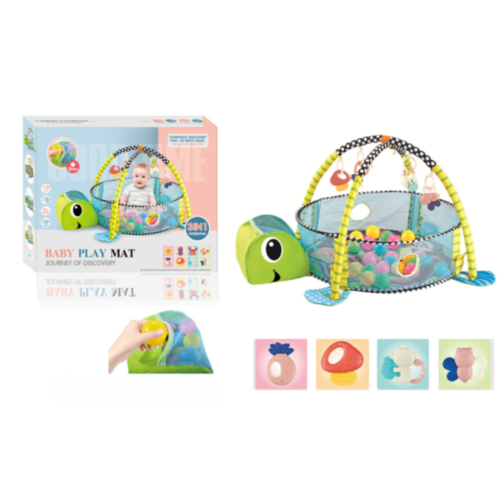 Centru de Joacă 3 în 1 Broasca Țestoasă