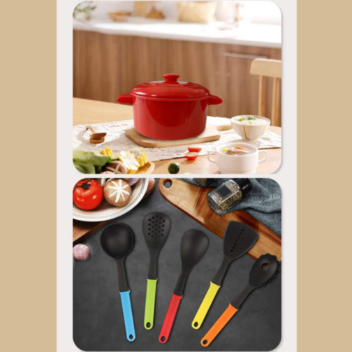 Set de Ustensile și Vase de Bucătărie pentru Copii – Mini Chef