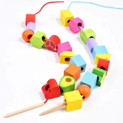 Set de Coloane Colorate cu Forme Geometrice și Activități Interactive