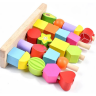Set de Coloane Colorate cu Forme Geometrice și Activități Interactive