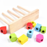 Set de Coloane Colorate cu Forme Geometrice și Activități Interactive