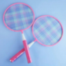 Set Badminton pentru Copii cu 2 Rachete și 3 Fluturași (culoare aleatorie)