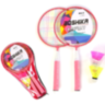 Set Badminton pentru Copii cu 2 Rachete și 3 Fluturași (culoare aleatorie)