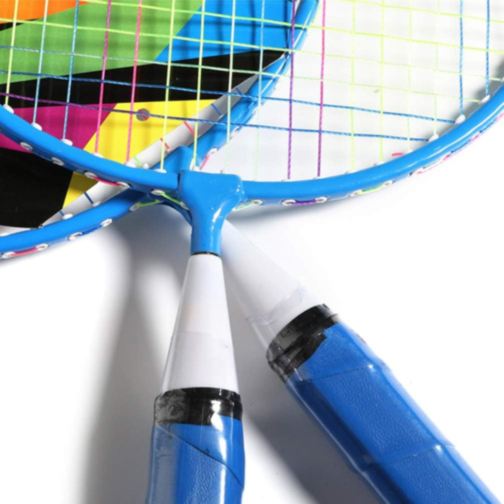 Set Badminton pentru Copii cu 2 Rachete și 3 Fluturași (culoare aleatorie)