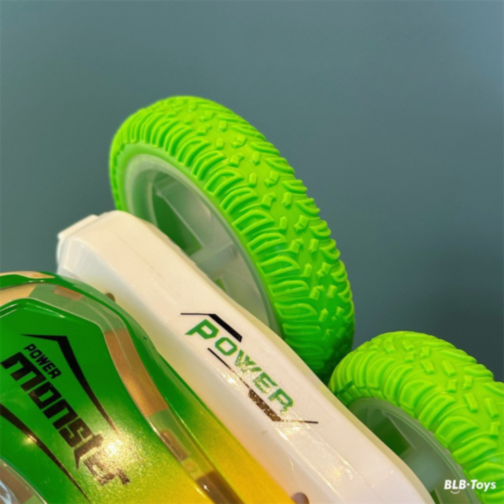 Mașinuță de Cascadorii cu Telecomandă și LED – Model Flip 360°