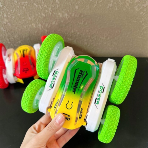 Mașinuță de Cascadorii cu Telecomandă și LED – Model Flip 360°