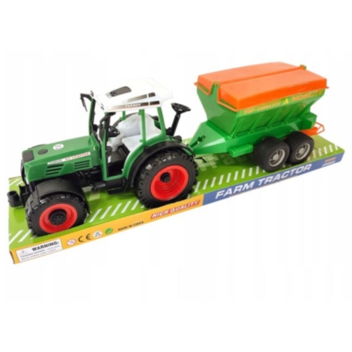 Tractor de Jucărie cu Remorcă pentru Fermă (culoare aleatorie)