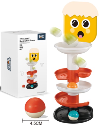 Rampa cu Bile, circuit interactiv cu sunete
