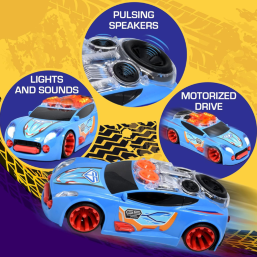 Mașinuță de Curse cu Lumini și Sunete – Racing Car