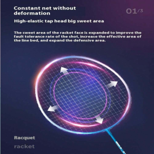 Set Badminton cu 2 Rachete și Husă – Performanță și Viteză