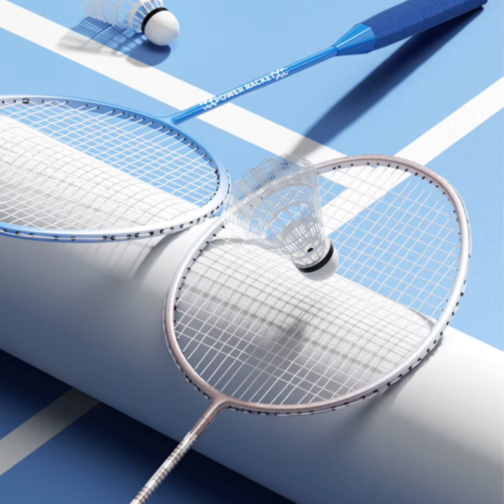 Set Badminton cu 2 Rachete și Husă – Performanță și Viteză