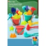 Set Plajă Creativ cu Găletușă, Lopeți și Forme Colorate (culoare aleatorie)