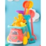 Camion cu Jucării de Plajă și Moară de Apă – 35 cm (culoare aleatorie)