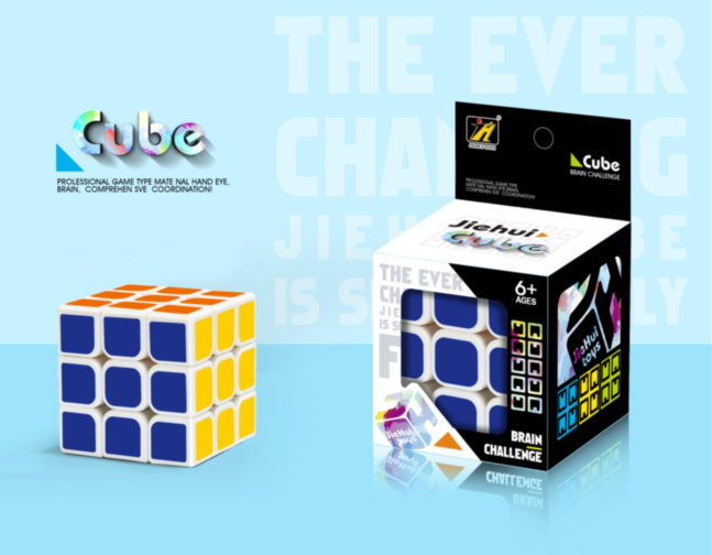 Cub Rubik 3X3, 6cm