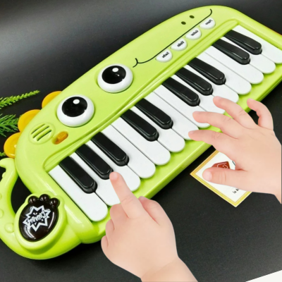 Pian Muzical Dinozaur cu Sunete Instrumentale | image