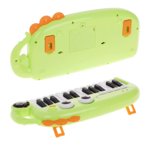 Pian Muzical Dinozaur cu Sunete Instrumentale