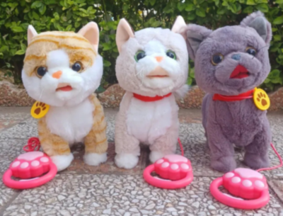 Pisicuță Interactivă cu Telecomandă și Sunete (culoare aleatorie) | image