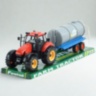 Tractor jucărie pentru copii cu remorcă cisternă (culoare aleatorie)