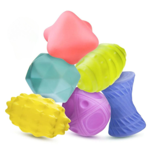 Set 6 mingi moi pentru dezvoltarea abilităților motorii