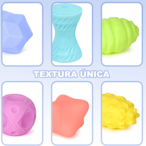 Set 6 mingi moi pentru dezvoltarea abilităților motorii