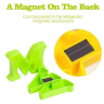 Set de litere magnetice majuscule - 26 piese colorate