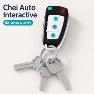 Chei auto interactive cu sunete și lumini pentru bebeluși | image