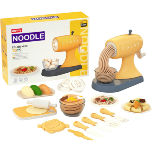 Mașină Jucărie Noodle Maker cu Pastă Colorată
