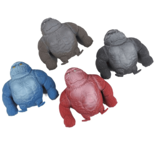 1buc. Gorilă Super Stretch din Cauciuc – Jucărie Antistres și Distractivă (culoare aleatorie) 