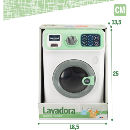 Mașină de Spălat Interactivă pentru Copii cu Lumini și Sunete