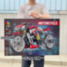 Set de construcție Motocicletă Racing cu 467 piese 