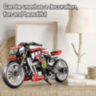 Set de construcție Motocicletă Racing cu 467 piese 
