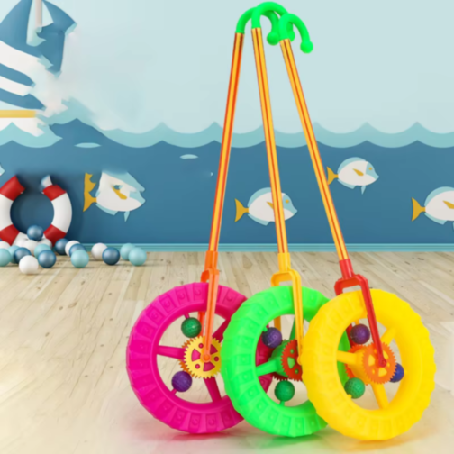 Roata Magică de Tras pentru Copii (culoare aleatorie) 