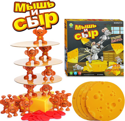 Turnul Instabil cu Șoricei și Brânză, boardgame | image