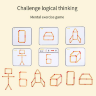 Puzzle Educațional Matchstick - Joc de Construcție și Logică