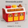 Fermă interactivă Pop Up cu animale, lumini și pian