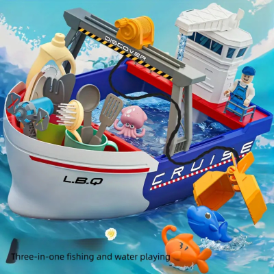 Barcă Interactivă Gourmet Voyager cu Accesorii pentru Joacă Creativă | image