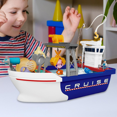 Barcă Interactivă Gourmet Voyager cu Accesorii pentru Joacă Creativă | image