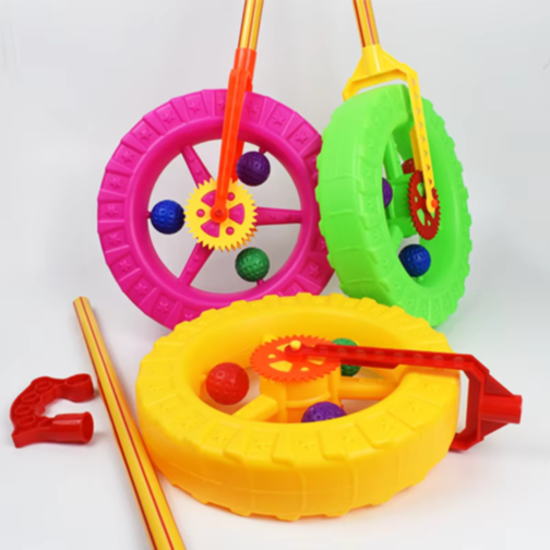 Roata de Plimbare Interactivă – Joc Colorat pentru Copii (culoare aleatorie) 