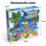 Joc de îndemânare Tumbling Cake cu bile colorate